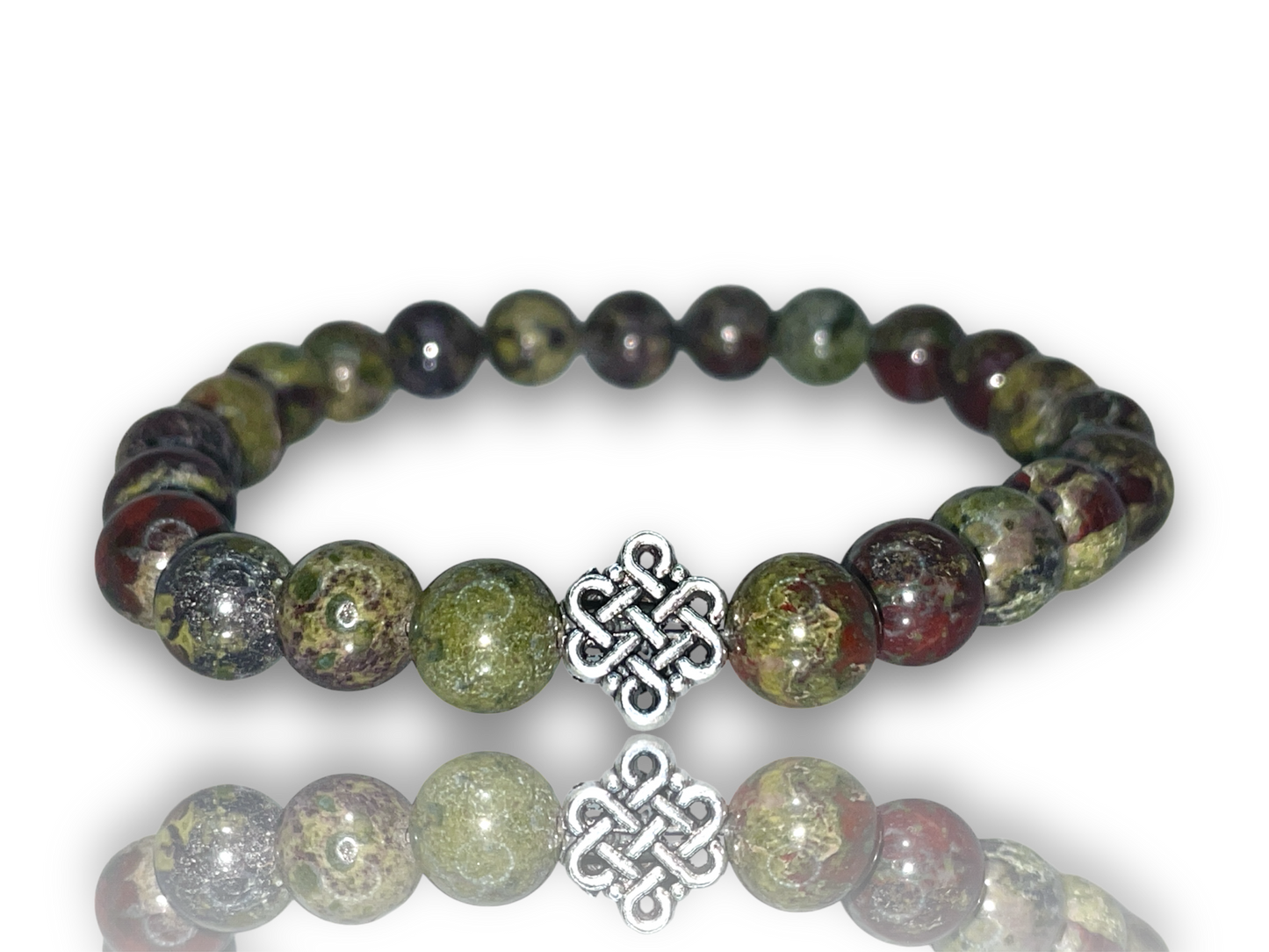 Férfi ásványkarkötő sárkányvér ásványból