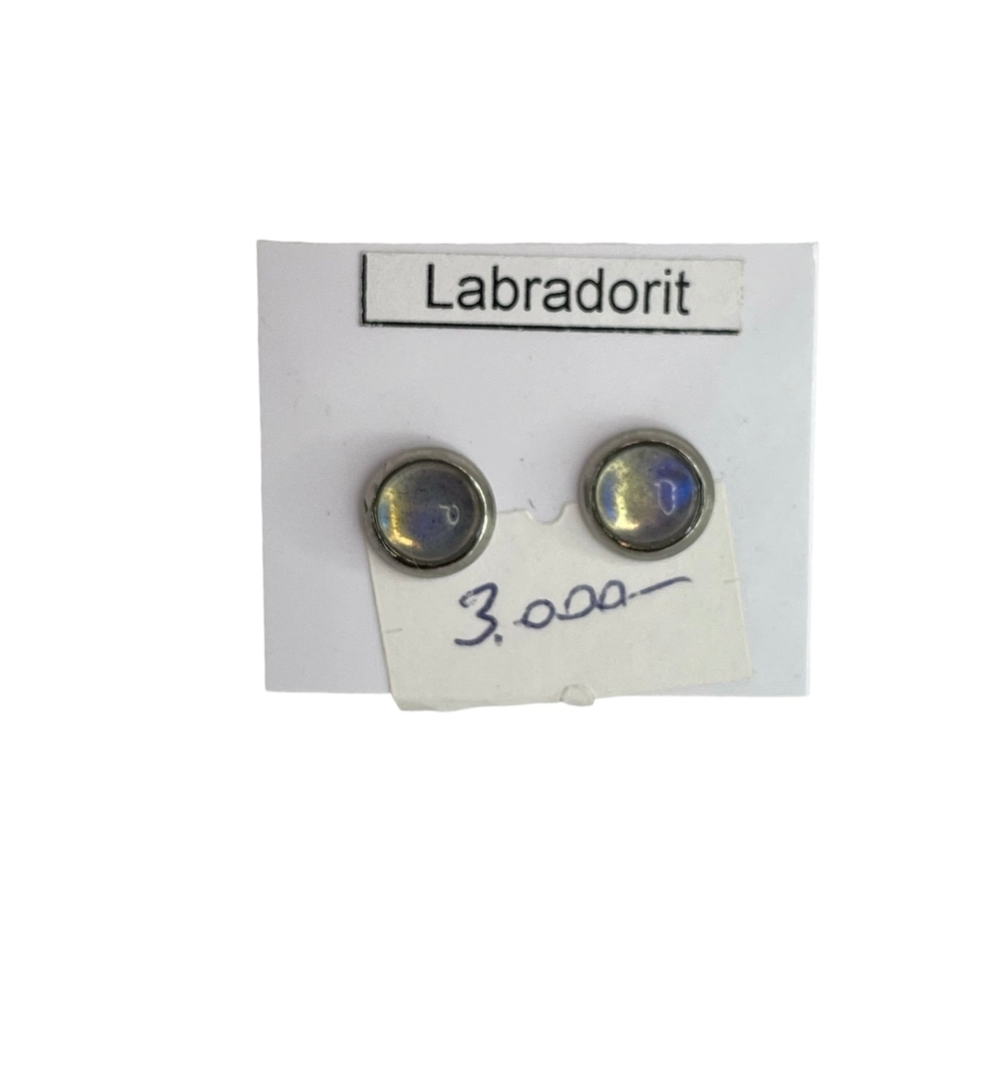 Labradorit fülbevaló