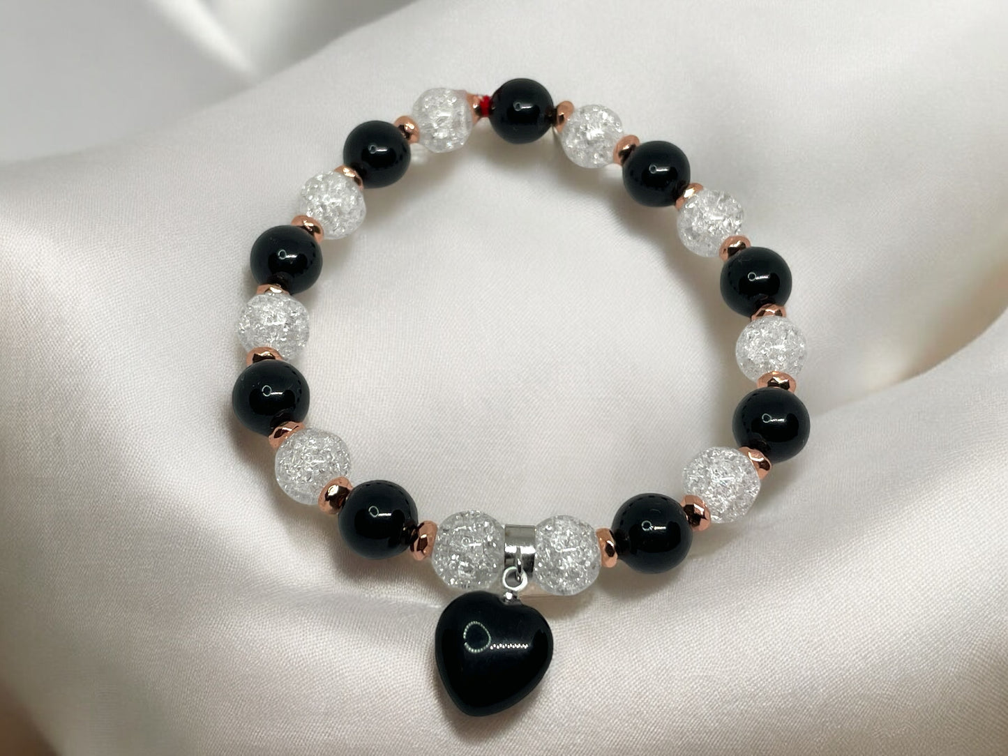 Láthatatlan Szerencse Ásványkarkötő