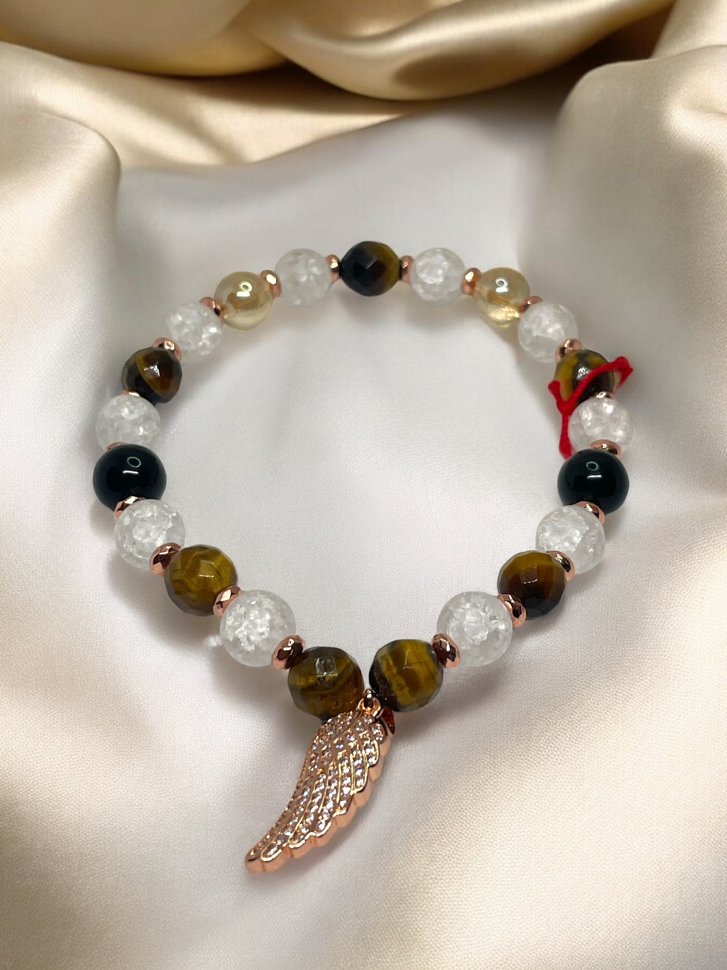 Boldogság Ösvénye Ásványkarkötő