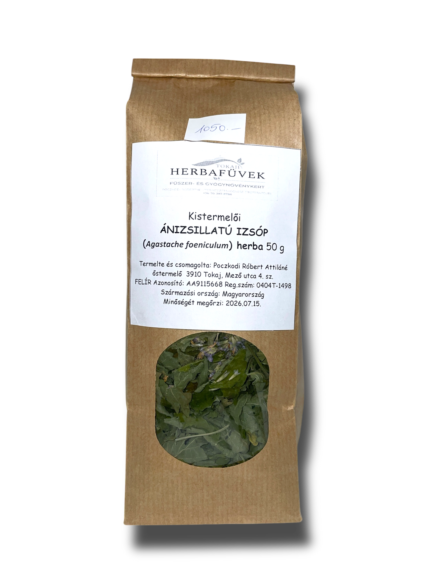 Ánizsillatú Izsóp Tea