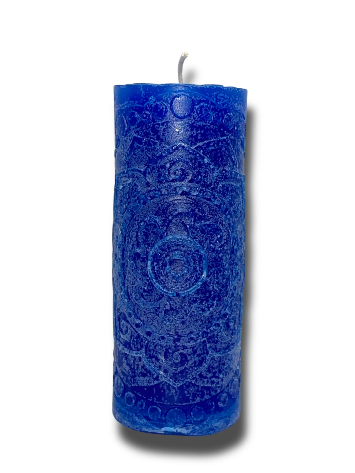 Belső Béke Mandala Ősi Boszorkány Gyertya – Kézműves Mágia az Ásványbarlangtól