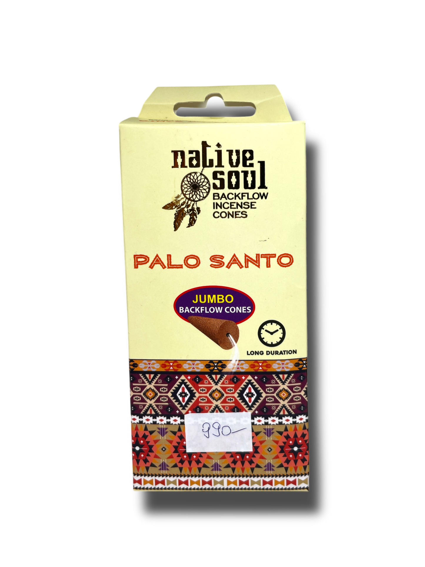 Native Soul Palo Santo Visszaáramló Füstölőkúp