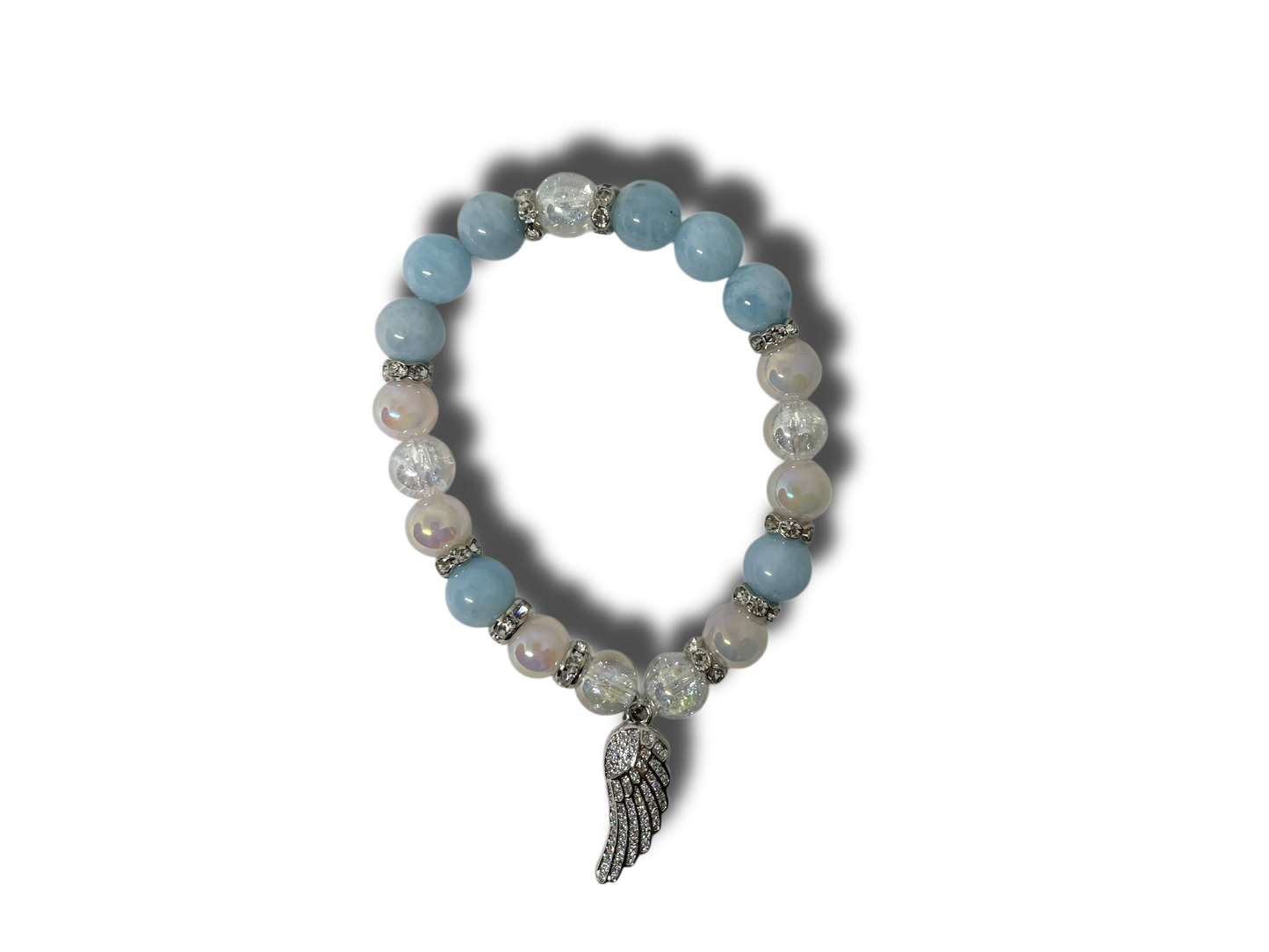 Akvamarin Ásványkarkötő