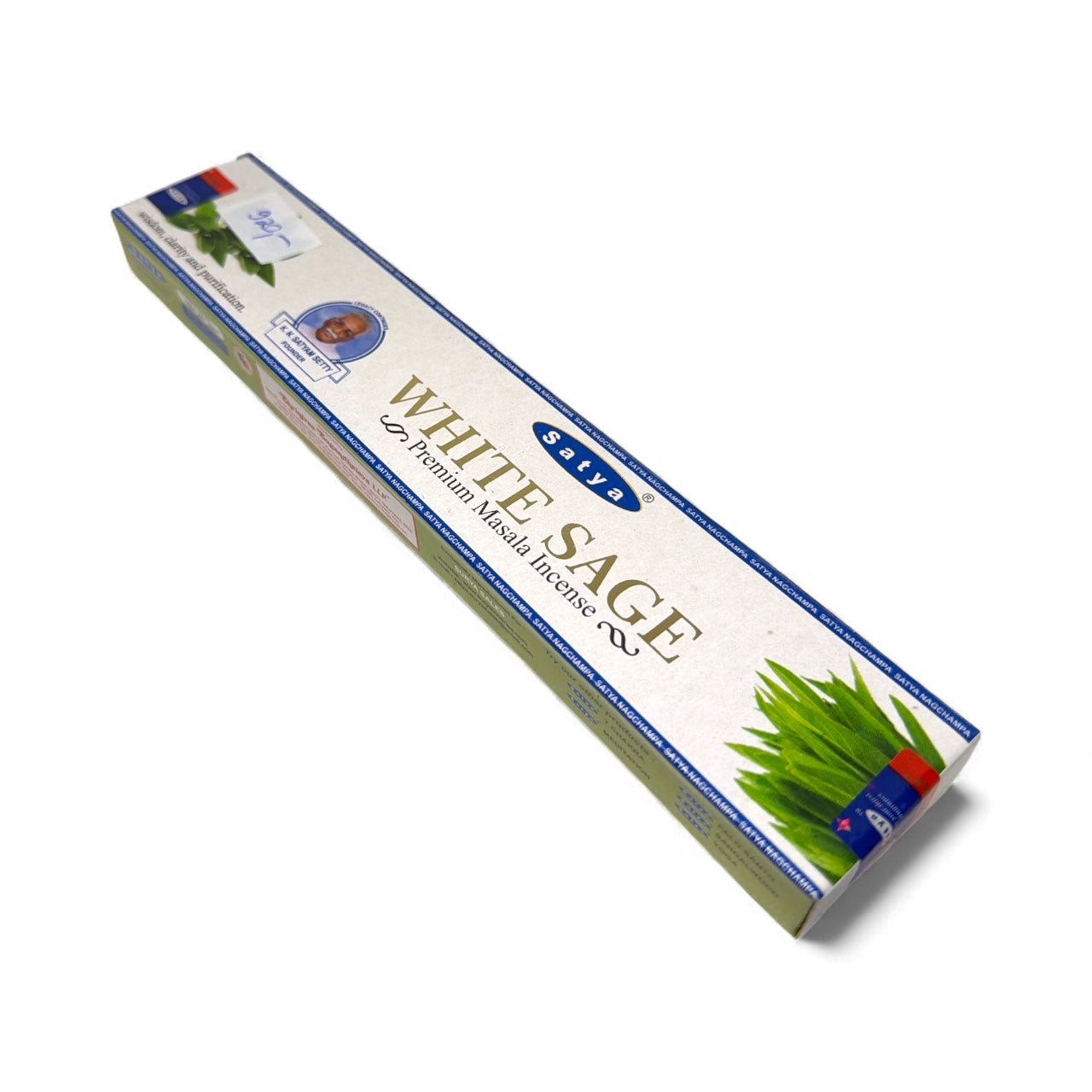 Satya Fehér Zsálya Füstölőpálca