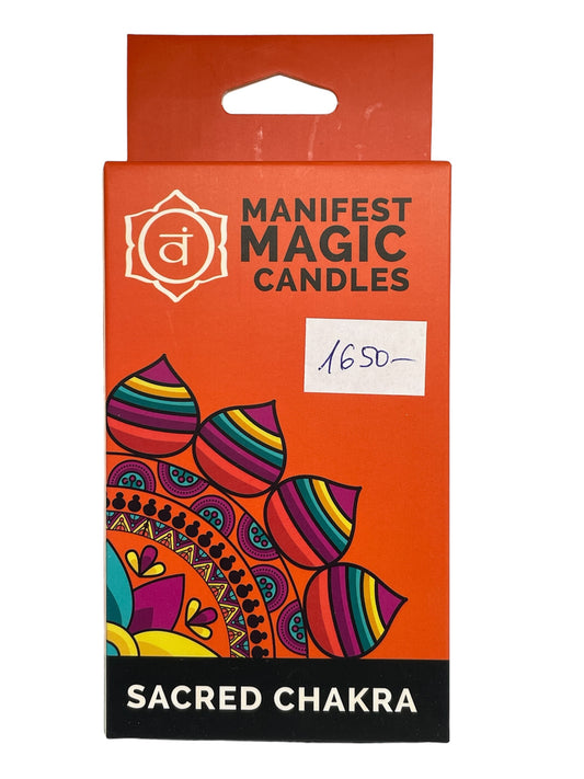 Manifest Magic Candles - Szakrális Csakra Gyertya