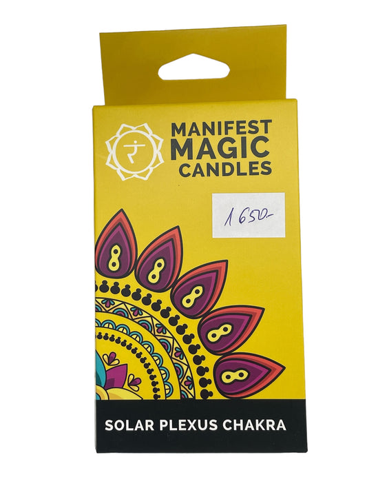 Manifest Magic Candles - Napfonat Csakra Gyertya