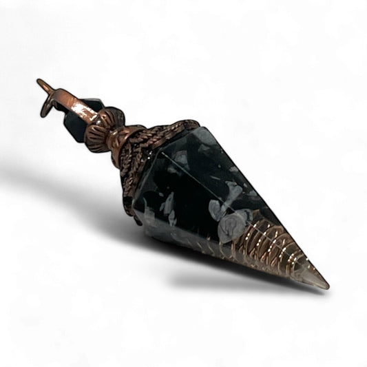 Obszidián Orgonit Inga