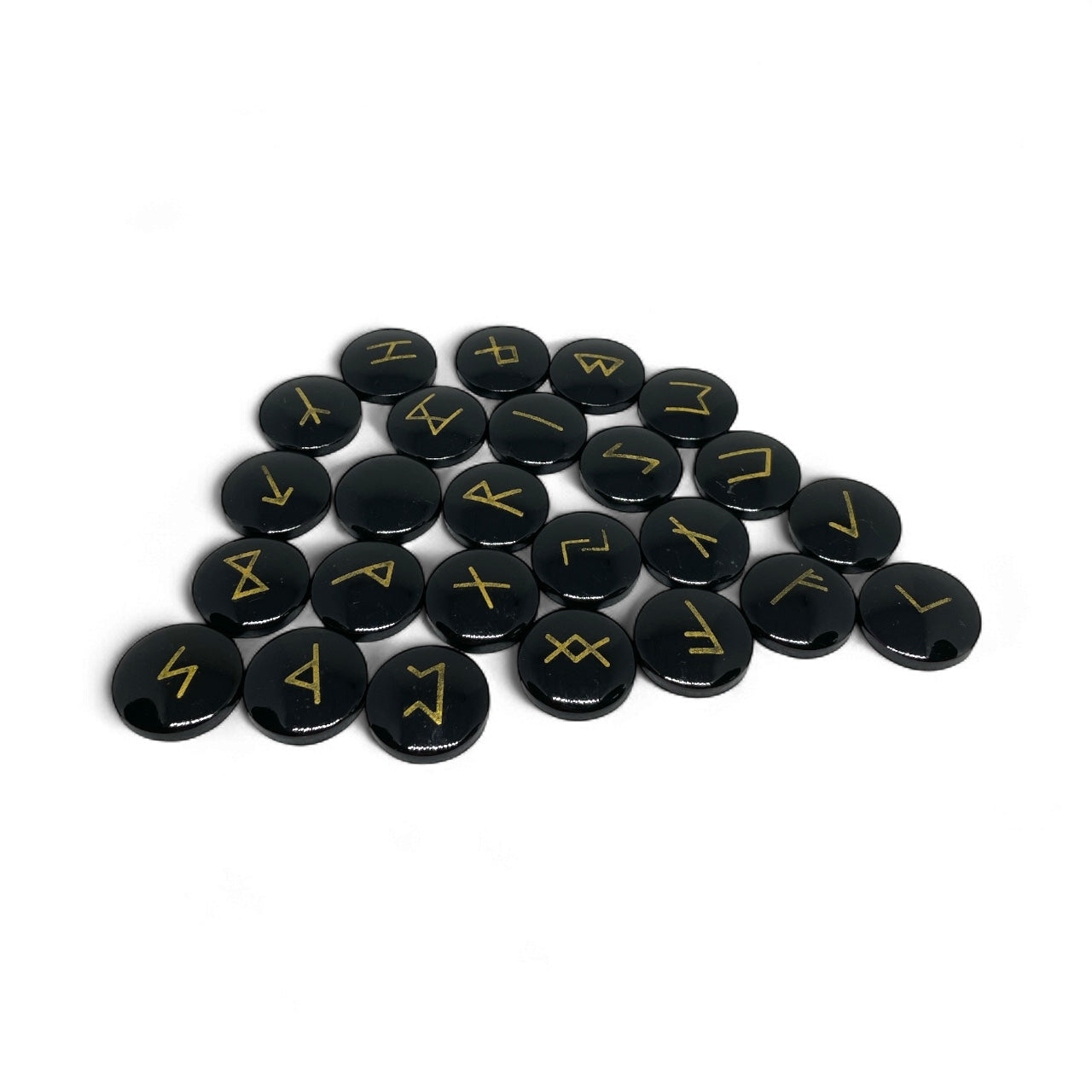 Obszidián Rúnakő Kollekció