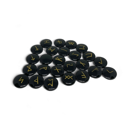 Obszidián Rúnakő Kollekció