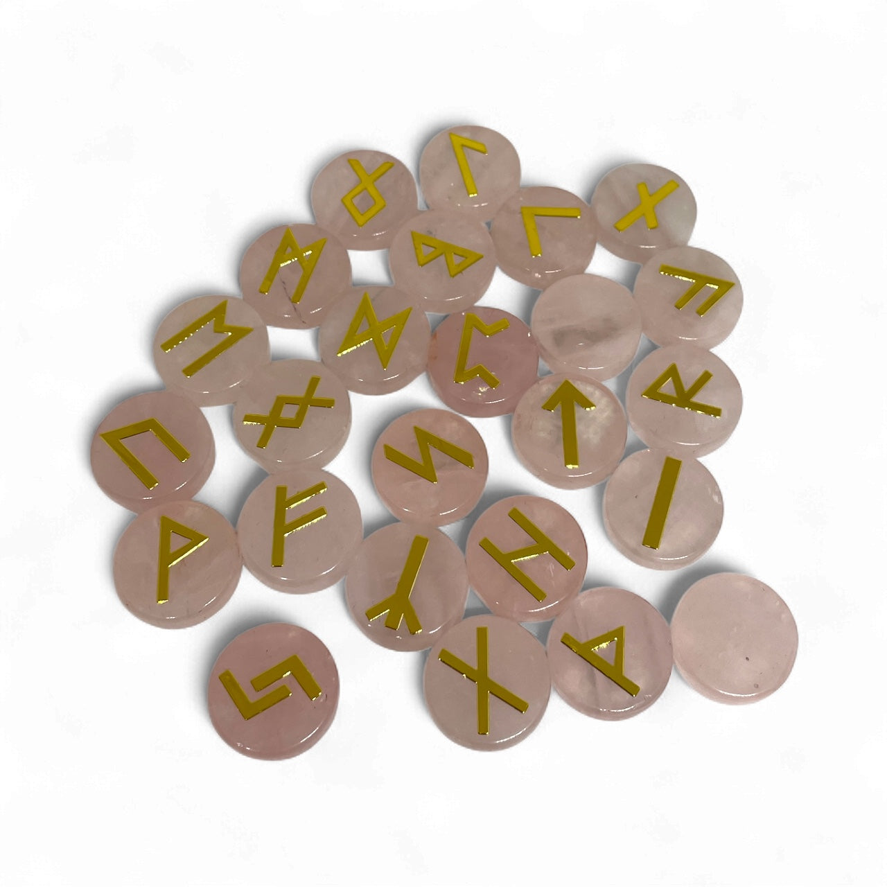 Rózsakvarc Rúnakő Kollekció