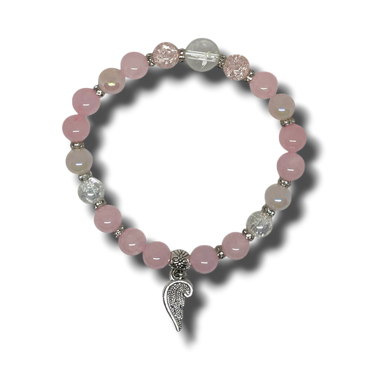 Szív Angyala Ásványkarkötő