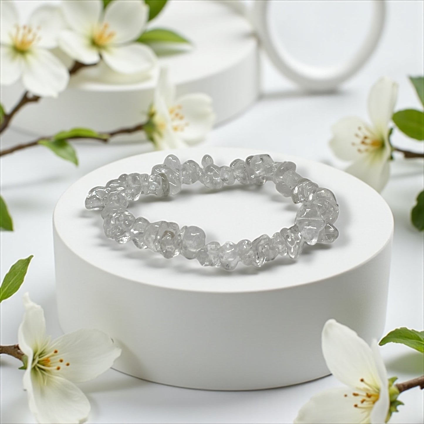 Hegyikristály Ásványkarkötő