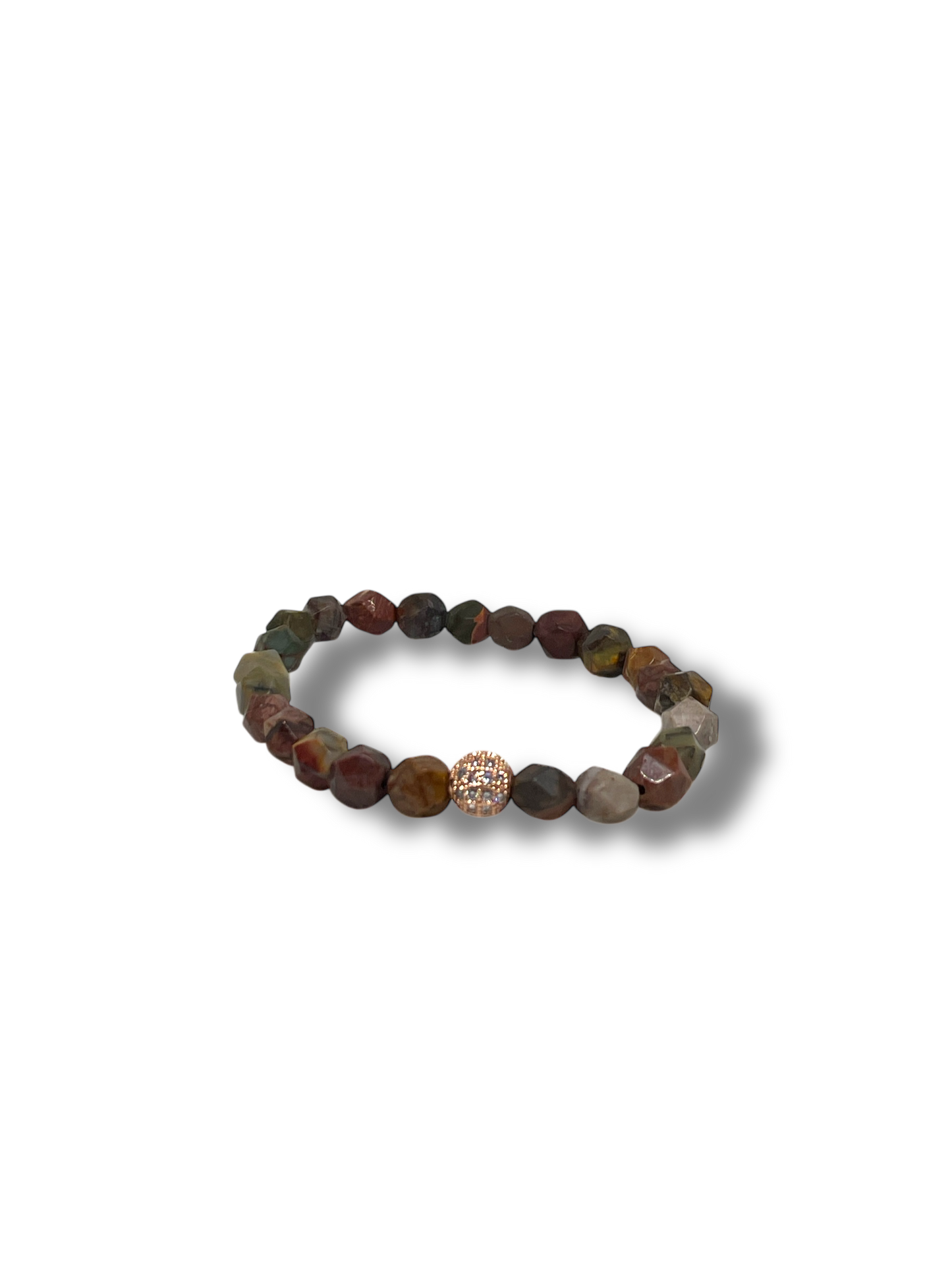 Picasso Jáspis Ásványkarkötő